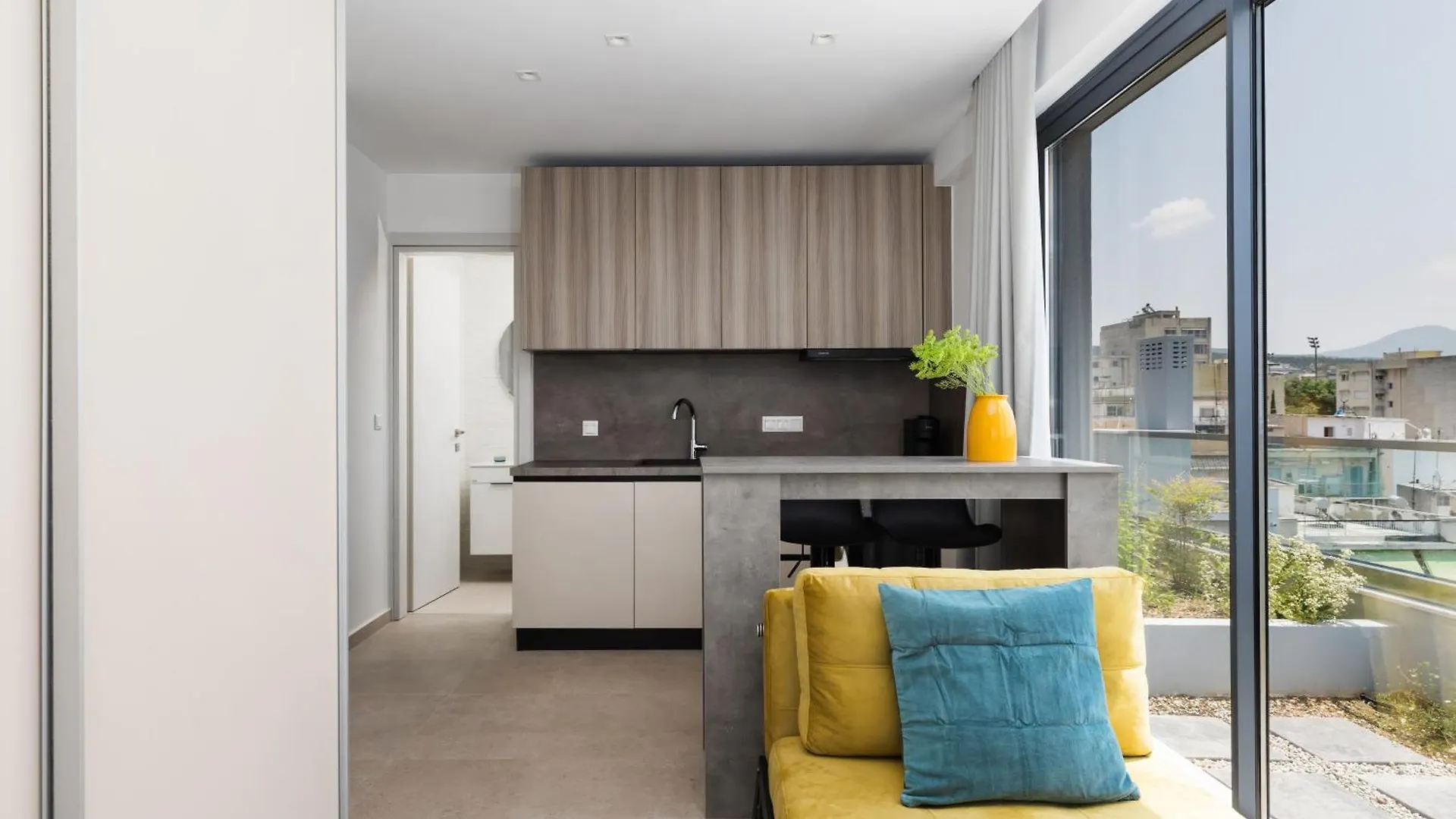 Skyline Luxury Apartment With Stunning Terrace By Binobi! Selanik Yunanistan